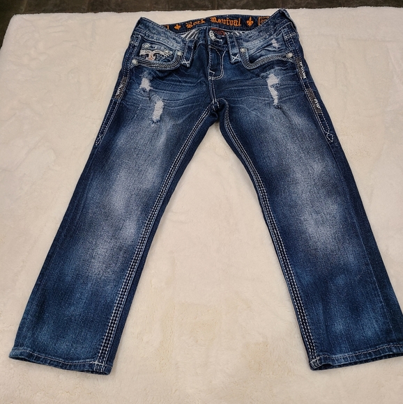Rock Revival crop jeans size 25 - Picture 5 of 6